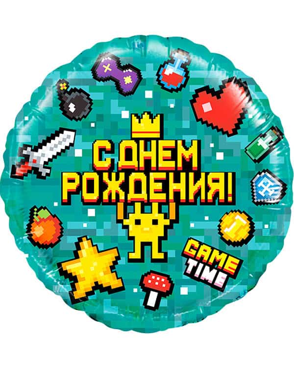 Круг Game Time Пиксели — изображение 1