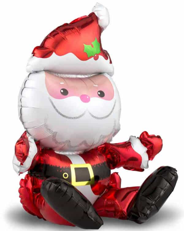 15164_Шар_3D_(20_51_см)_Фигура_Дед_Мороз_1_шт_в_упак 3D Фигура Дед Мороз 51 см — изображение 1